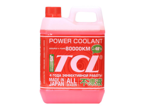Купить Tcl PC240R Антифриз Power Coolant -40C красный, 2 л
