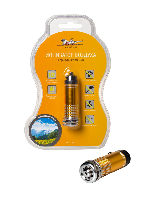 Купить Airline AAI1201 Ионизатор воздуха в прикуриватель 12В