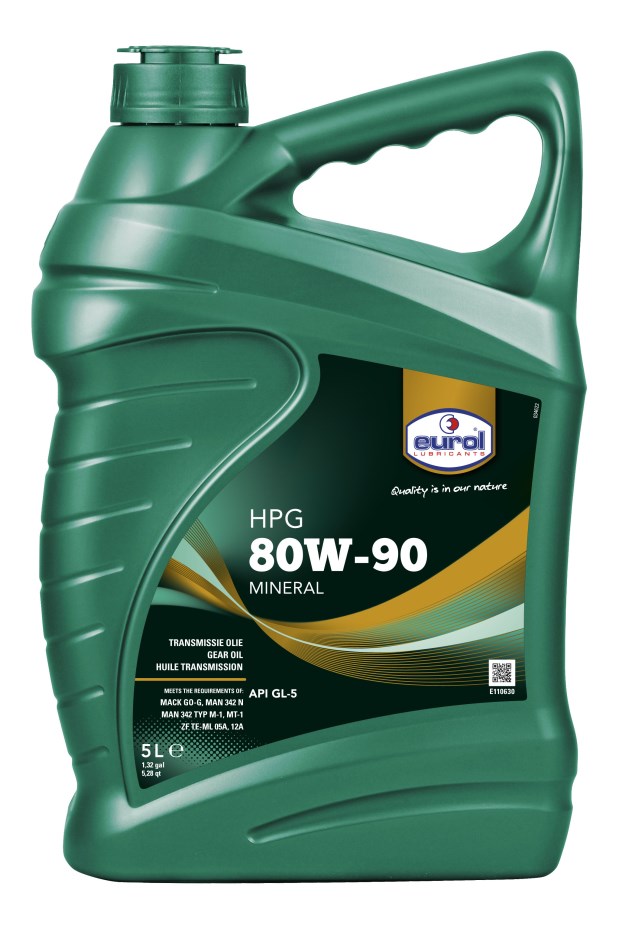 Купить Eurol E1106305L Масло трансмиссионное  HPG SAE 80W-90, 5л