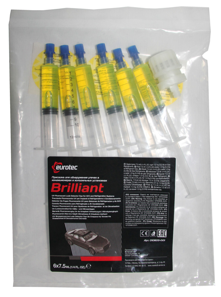 Купить Eurotec 010603001 Присадка для обнаружения утечек хладагента