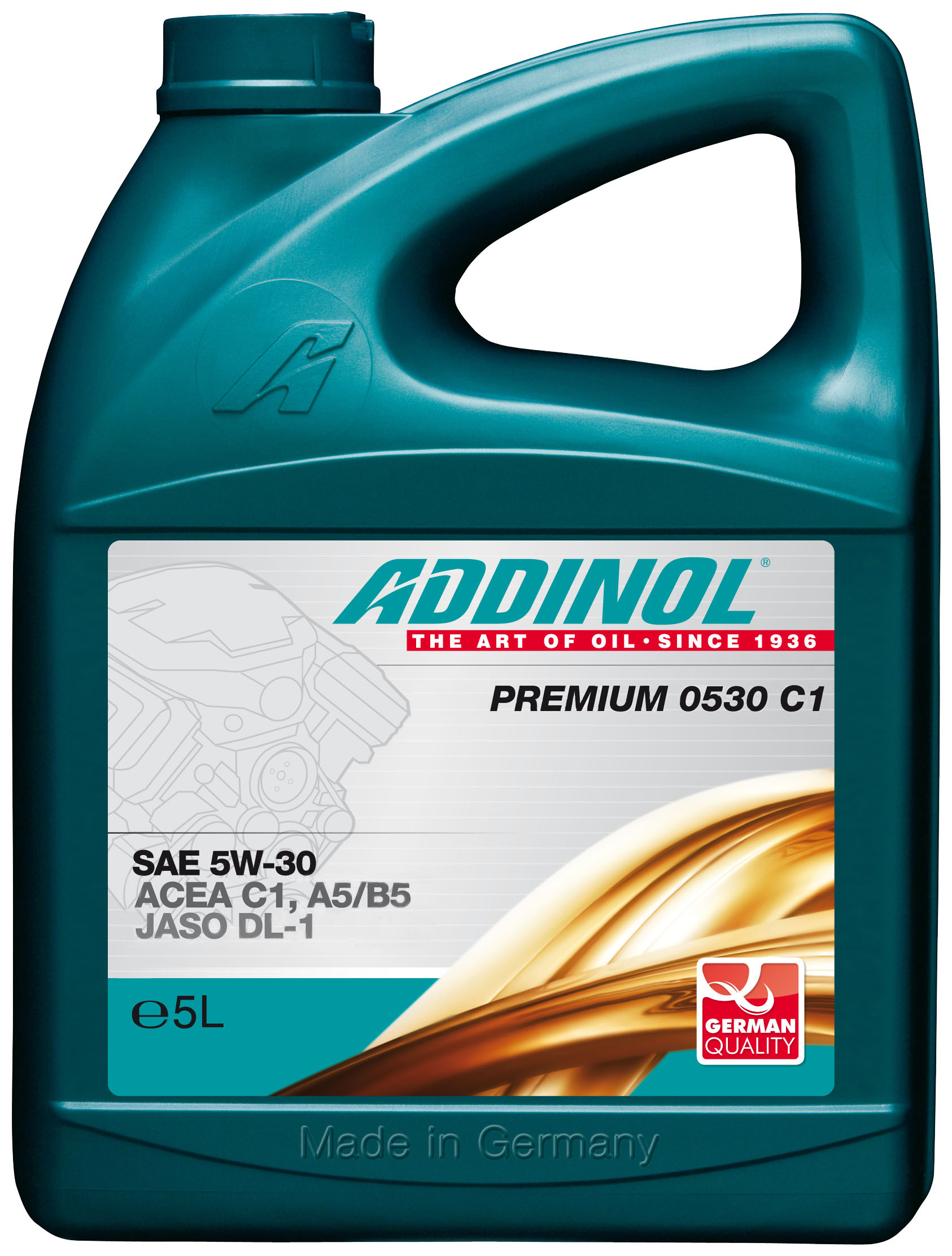 Купить Addinol 4014766241306 Premium 0530 C1 5W-30, 5л